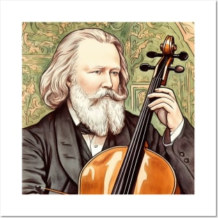 Johannes Brahms Posters and Art